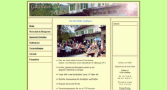 Desktop Screenshot of gasthausmuehle.de